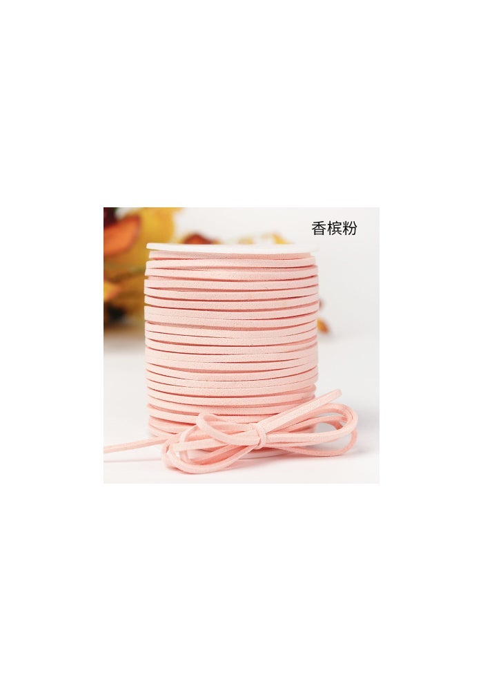 【Deerskin Rope about 45.1m Rolls】 Flower Cake Gift Box Packaging Rope Deerskin Velvet Rope DIY Gift Rope Binding - Image 1