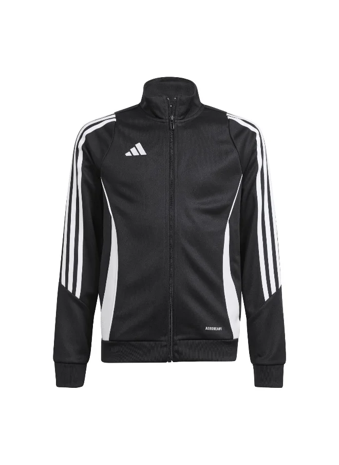 اديداس adidas Tiro24 Trjkty Black Football Track Tops 5-6Y