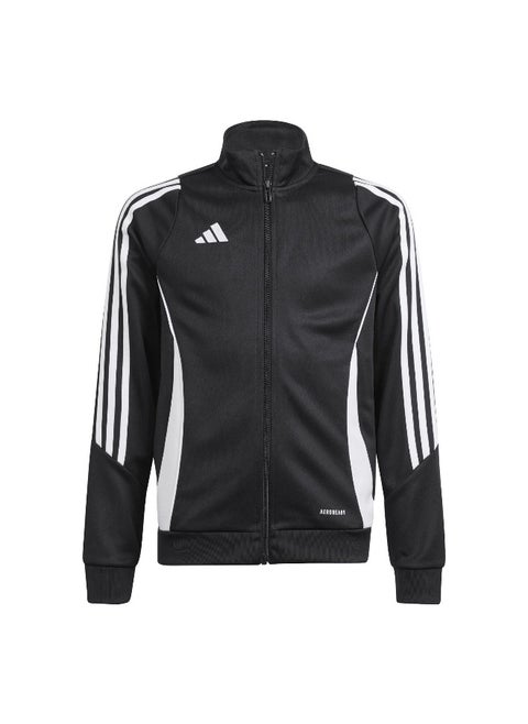 adidas Tiro24 Trjkty Black Football Track Tops 5-6Y