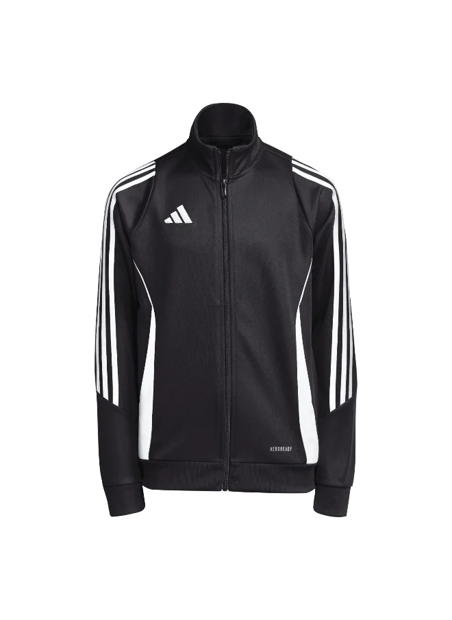 اديداس adidas Tiro24 Trjkty Black Football Track Tops 5-6Y