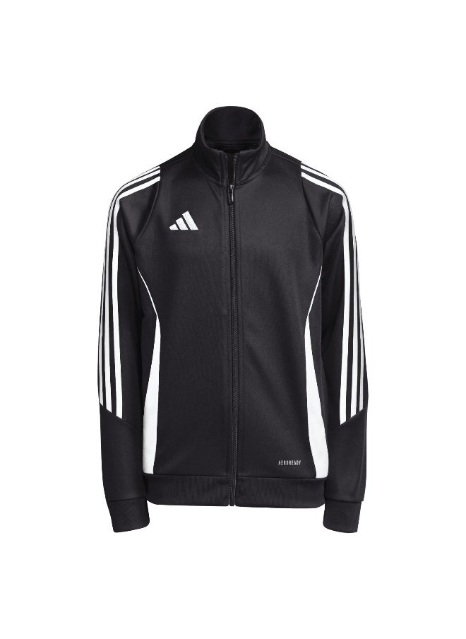 Adidas adidas Tiro24 Trjkty Black Football Track Tops 5-6Y  - Image 2