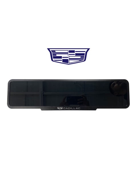 Cadillac Custom Number Plate Frame – Premium Quality, Sleek Black Design – Strong Adhesive for Easy Installation – Available in Sport, Square & Long Sizes