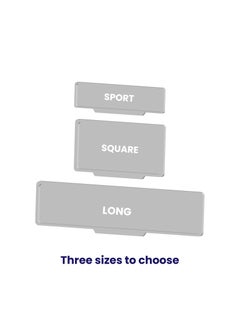 DXBSTAMPS Cadillac Custom Number Plate Frame – Premium Quality, Sleek Black Design – Strong Adhesive for Easy Installation – Available in Sport, Square & Long Sizes  - Image 3