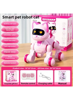 Generic Children's Remote Control Touch Sensor Robot Cat Intelligent Early Education Voice Robot Dog Remote Control Programming Boy Toy-color:Smart Pet Robot Dog  - Image 4