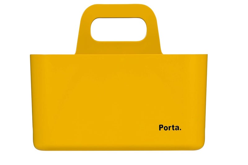 Litem Porta Compact A Compact Stackable Storage Unit for organizing Small Objects in Office Home Yellow - Image 2