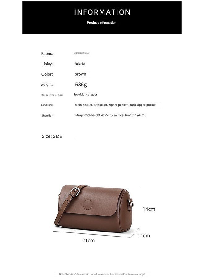 سوفي حقيبة رسول خفيفة الوزن جديدة لعام 2025، حقيبة وسادة، حقيبة أسطوانية صغيرة، حقيبة كتف فاخرة للنساء - Image 4