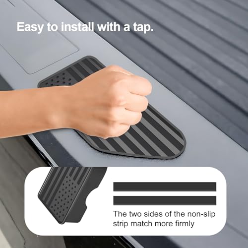 ZSJO Bed Rail Stake Pocket Covers for Chevy Colorado/GMC Canyon 2023-2026 GMC Chevy Silverado Sierra 1500 2019-2024 2025, GMC Sierra 2500 3500HD 2020-2024 2025, Truck Caps Rear Holes Plugs Covers Black. - Image 4