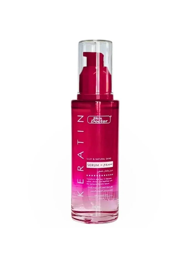 Skin Doctor Keratin Silkiness Shine Hair Serum 100ml - Image 2
