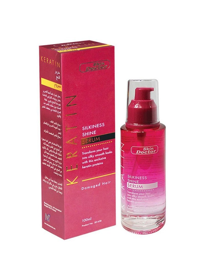 Skin Doctor Keratin Silkiness Shine Hair Serum 100ml - Image 1