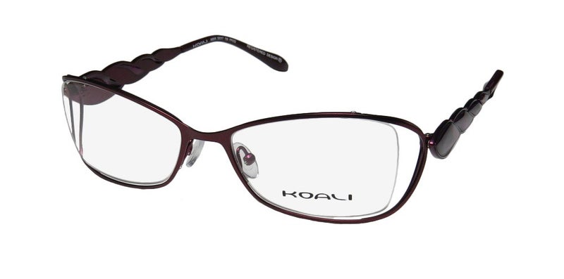Koali 6983k For LadiesWomen Designer FullRim Shape Signature Logo Color Combination EyeglassesEye Glasses 5317130 Purple