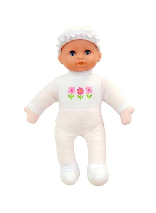 DOLLS World Little Loves Soft Doll with Sleeping Eyes & 16 Baby Sounds, 30 cm (12 Inch) Doll for Kids - Image 2