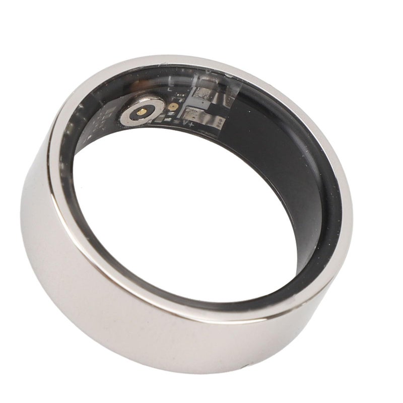 Smart Fitness Ring Black With Heart Rate Pedometer Sleep Tracking For Women Men - Image 3