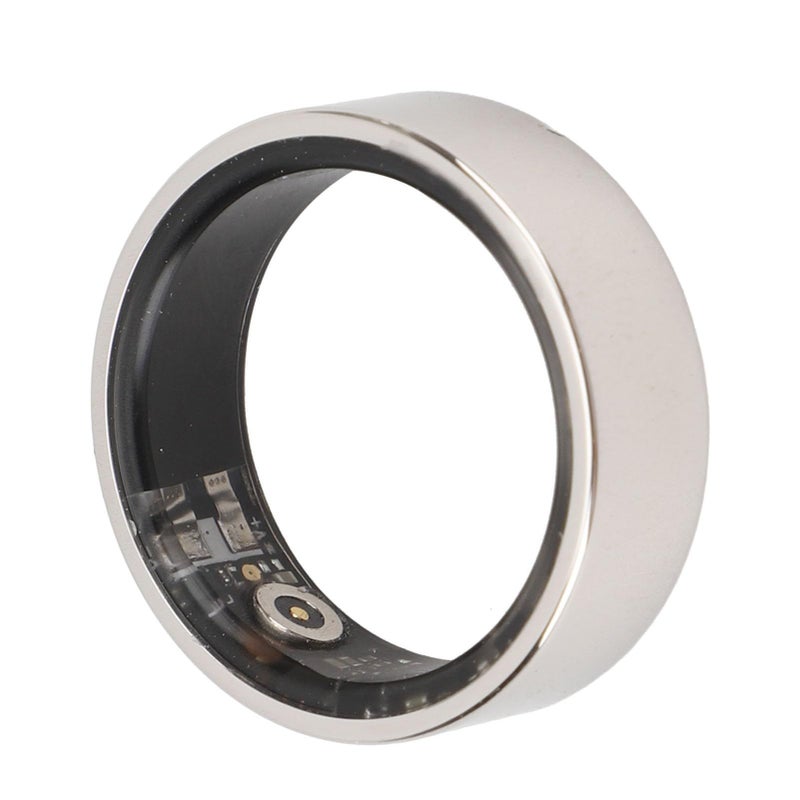 Smart Fitness Ring Black With Heart Rate Pedometer Sleep Tracking For Women Men - Image 4