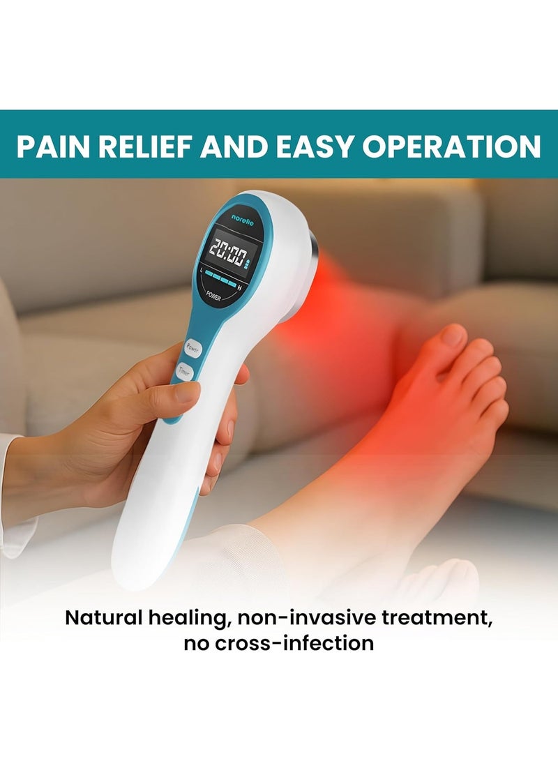 Medical-grade cold laser therapy device (808nm near-infrared semiconductor laser wand)—suitable for knee, elbow, and muscle pain. - Image 3