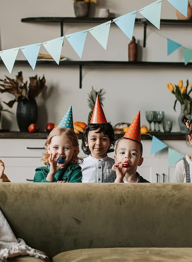 Organizer 25 Pcs Party Blower Colorful Blowouts Noisemakers Birthday Blowouts Whistles for Party Favors (Colorful Paper Roll) - Image 5