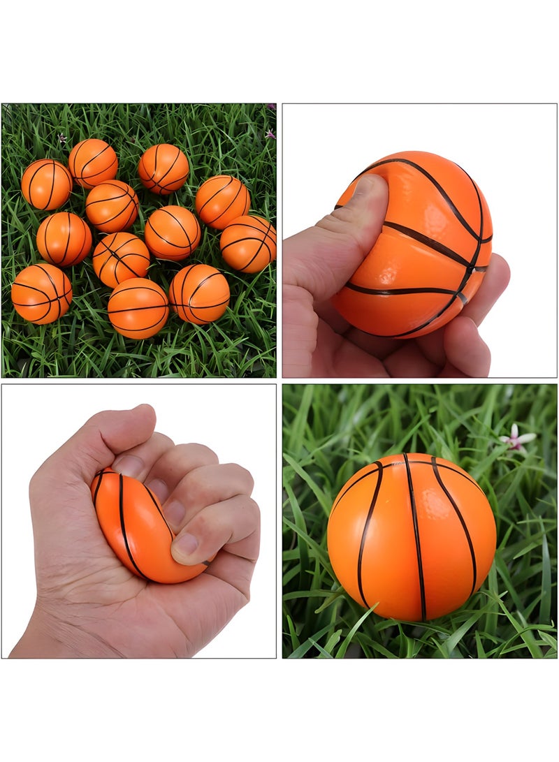 MAGIC VAULT 6pcs Mini Basketballs Relaxation Toy Basketball Stress Balls  - Image 3