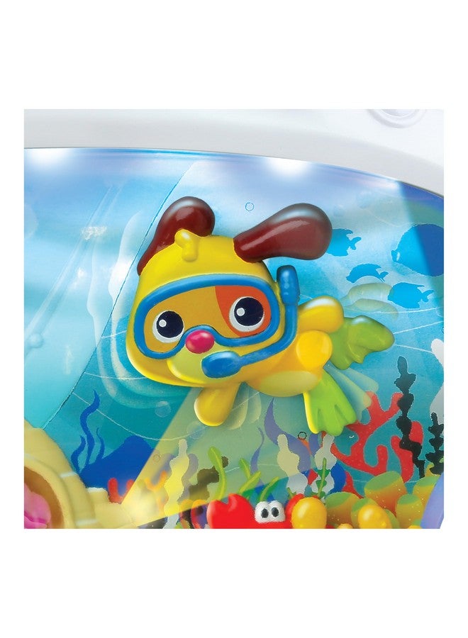 WinFun وينفن 3 في 1 ضوء ليلي مهدئ مع علبة موسيقية وم projector، وضوء ناعم متوهج - أغاني مهدئة وموضوع تحت البحر للأطفال يمكن تثبيته على السرير أو الطاولة، هدية للأطفال غير محددة الجنس - Image 3