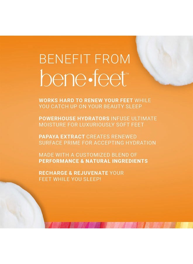 Benefeet - Sweet Dreams Overnight Foot Repair - Night Cream for Detox, Moisturize & Soften Dry Cracked Skin, With Apple Cider Vinegar, Turmeric & Borage Oil, 4oz - Image 1