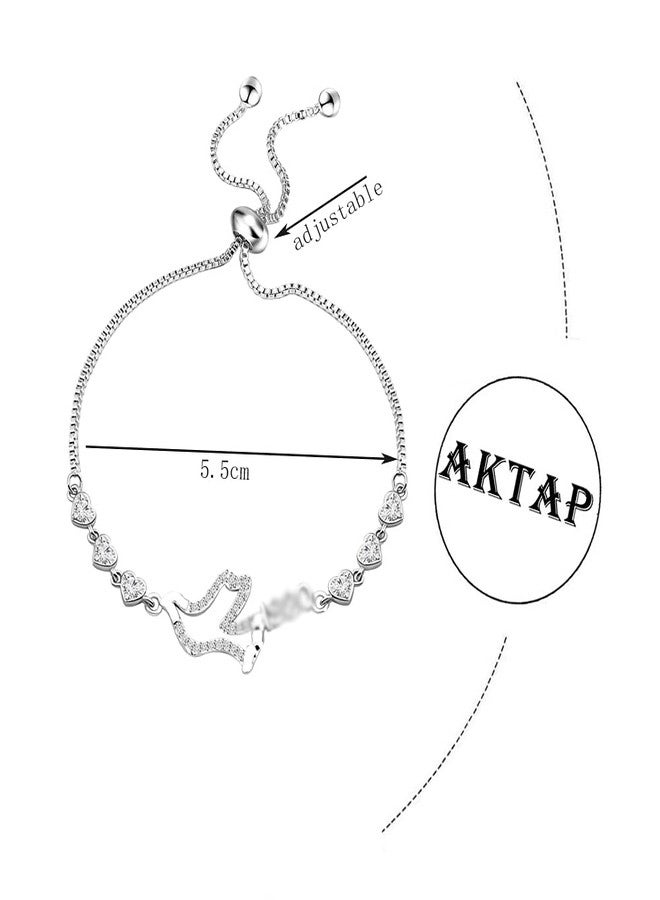 AKTAP Sorority Gift Z P D-ve Bracelet Inspired Greek Greece Sorority F Women Jewellery - Image 5