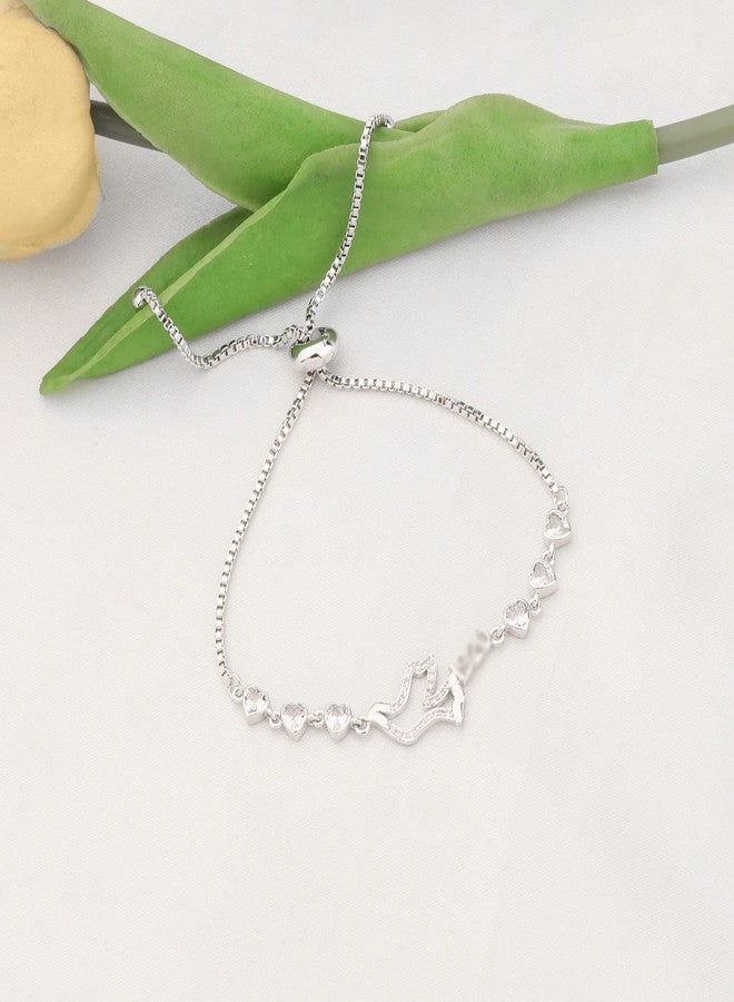 AKTAP Sorority Gift Z P D-ve Bracelet Inspired Greek Greece Sorority F Women Jewellery - Image 3