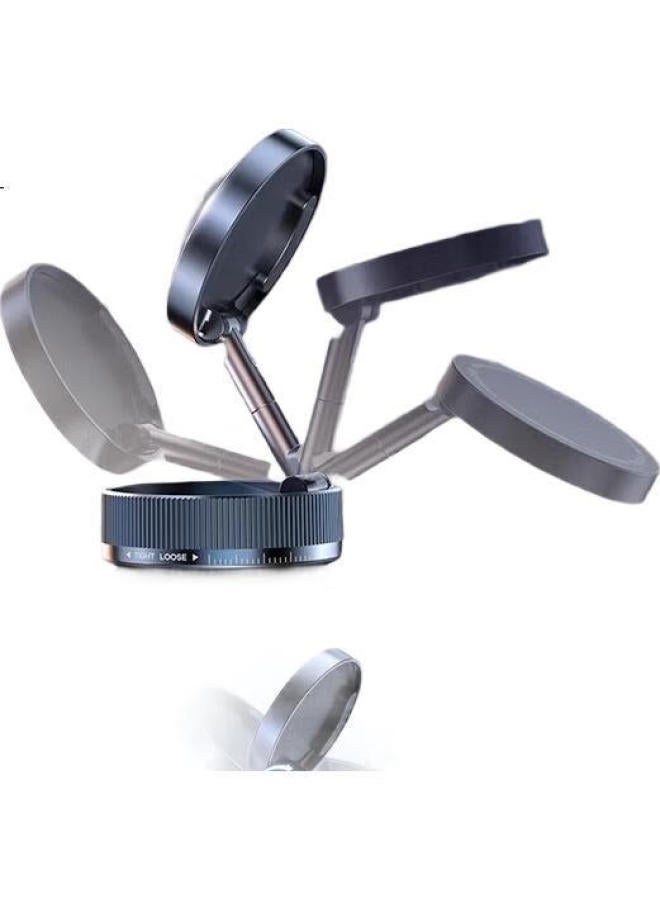 Lingchen Car Mount Phone Holder Car Navigation Windshield Dashboard Air Outlet Big Suction Cup - White - Image 1