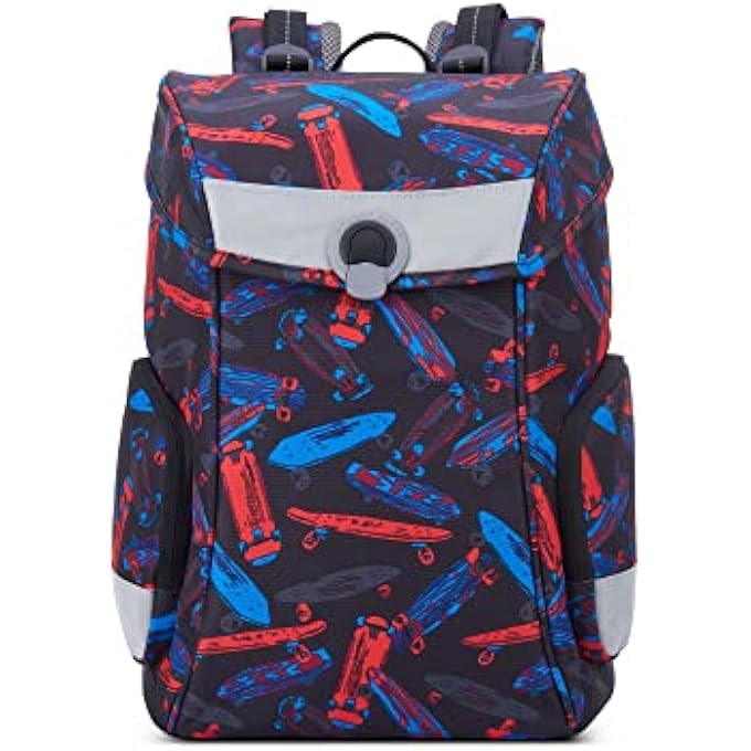 Delsey Paris Back to School 2020 Ergonomic Backpack S 14 Inches Black - Image 1