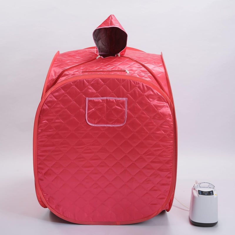 R A Products Personal Folding Home Portable Steam Sauna Bath Tent and Rooms 2 in1  - Image 2