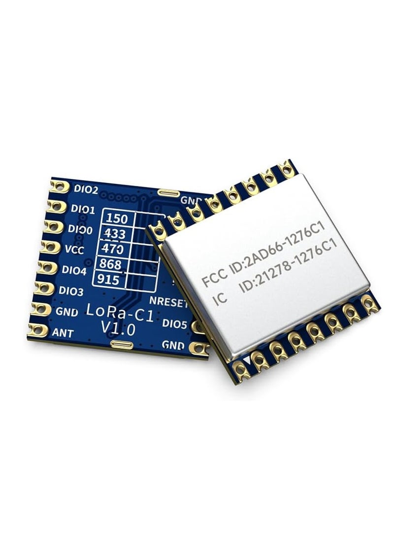LoRa sx1276 Networking Transceivers, Compatible with RFM95W 868 Mhz LoRa RF Chip Module LoRa1276-C1 x 2 PCS  - Image 1