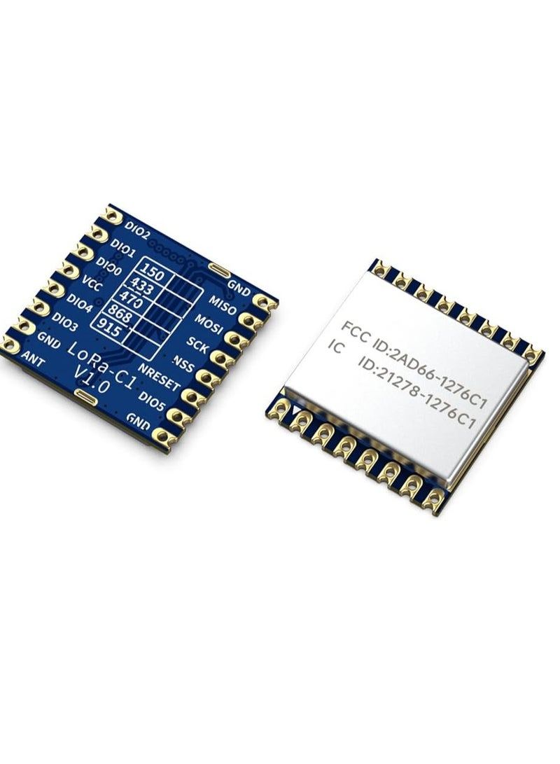 LoRa sx1276 Networking Transceivers, Compatible with RFM95W 868 Mhz LoRa RF Chip Module LoRa1276-C1 x 2 PCS  - Image 2