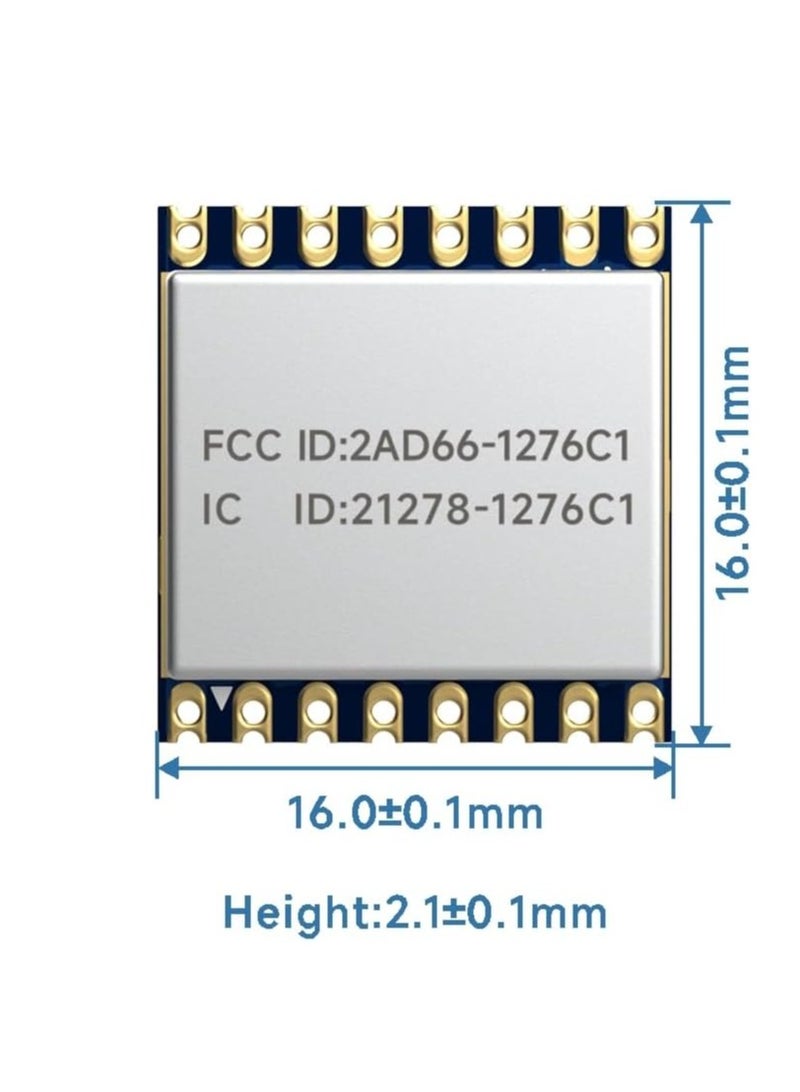 LoRa sx1276 Networking Transceivers, Compatible with RFM95W 868 Mhz LoRa RF Chip Module LoRa1276-C1 x 2 PCS  - Image 3