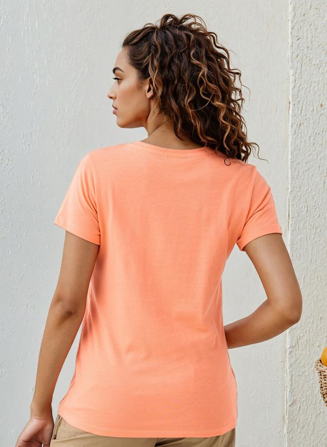 اس بي كاركترز تي شيرت بياقة دائرية بطبعة لوني تونز - Image 3