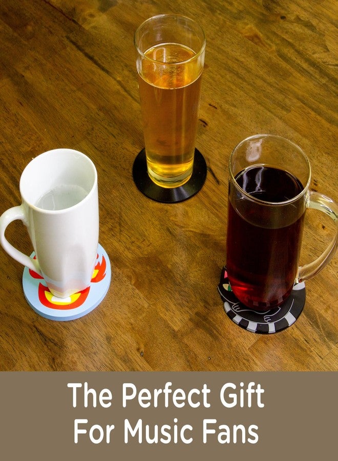 GAMAGO 45 Record Coasters - Funny Coasters - Fun for Decorations - Coasters for Drinks - Great Party Bar and Gift Idea - Image 4