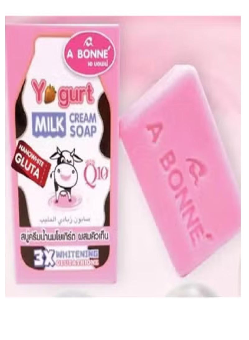 إيه بون صابون كريم الحليب والزبادي 90 جرام - Image 2