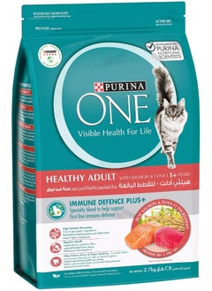 Purina ONE Purina One® Healthy Adult with Salmon & Tuna (1+ Years) 2.7KG Blue  - Image 5