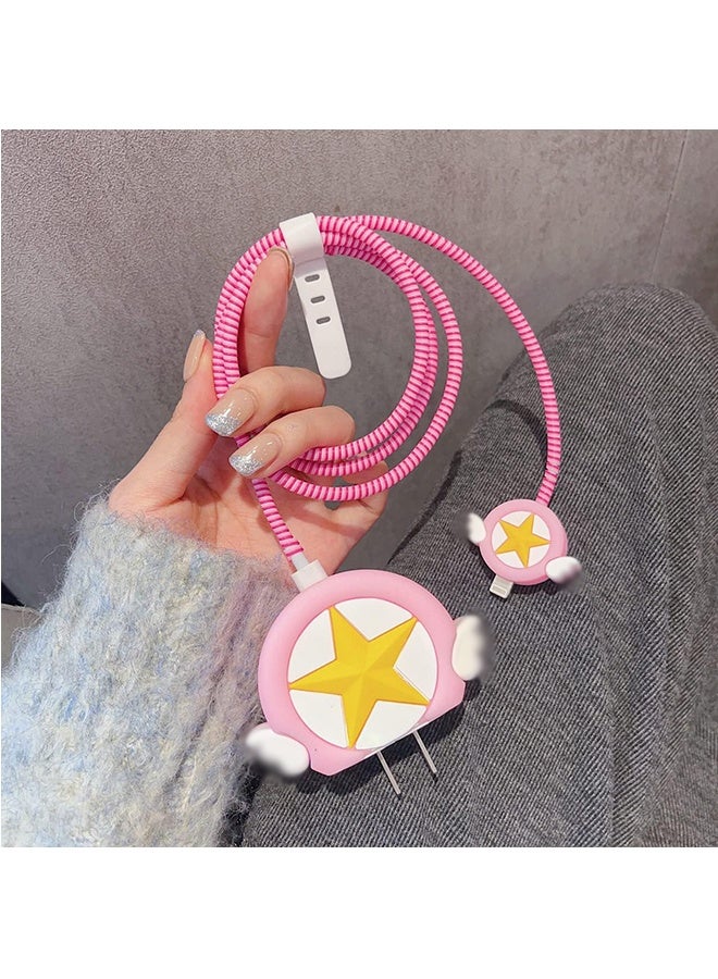 Lovely Protective Case for 18W/20W USB-C Adapter Charger, 3D Cartoon Protective Cover, Cable Protector Sleeve for iPhone Charger  - Image 3