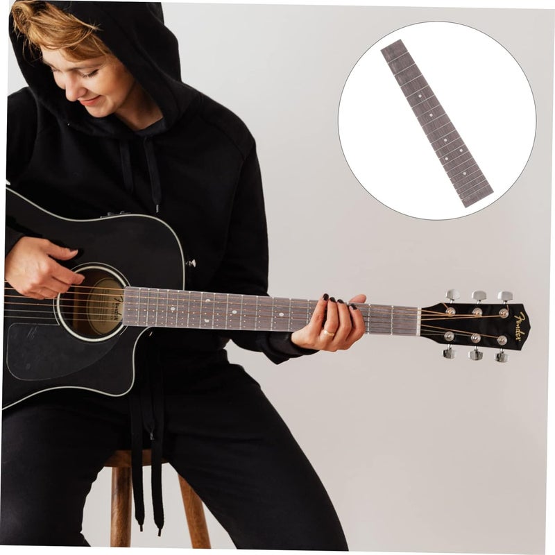 Abaodam Wooden Ukulele Fretboard Frets for Acoustic Guitar Replacement and Practical Guitar Accessory for Musicians - Image 4