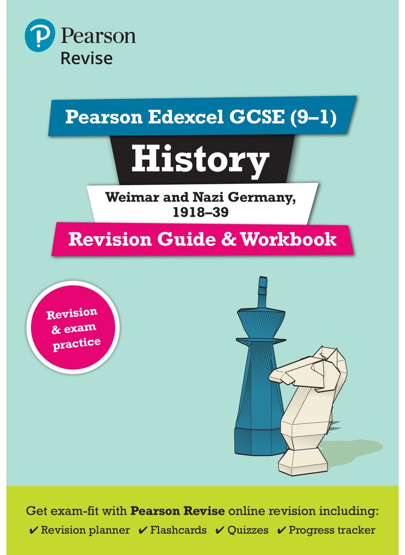 null - Pearson REVISE Edexcel GCSE History Weimar and Nazi Germany, 1918-39 Revision Guide and Workbook incl. online revision and quizzes - for 2025 and 2026 exams - Image 1