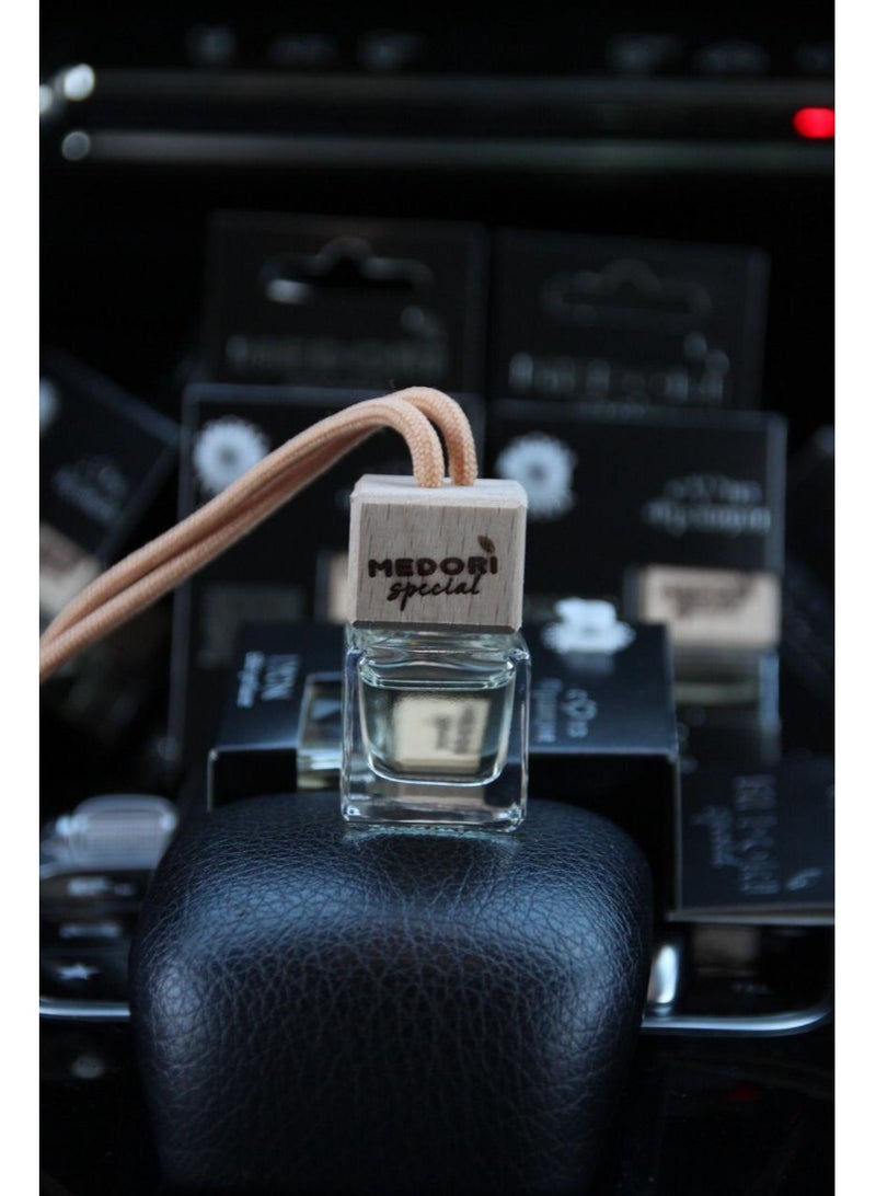 MEDORI Special Luxury liquid hanging car air freshener in a blister package and has a scent tester. Fragrance With an exotic and enchanting Aroma analogous to Elixir. The Fragrance is made in France 6 ml  - Image 5