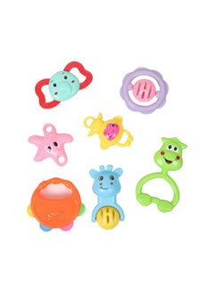 VGRASSP Educational Baby Hand Rattle Toys (0-3 Years) - Non-Toxic, Hold and Shake Toy Multi-Color (7Pcs) - pzsku/ZD6810D92F0D0DB809247Z/45/_/1736426774/1e548426-fd58-4c49-8231-54ff21dbbfb1