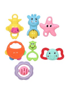 VGRASSP Educational Baby Hand Rattle Toys (0-3 Years) - Non-Toxic, Hold and Shake Toy Multi-Color (7Pcs) - pzsku/ZD6810D92F0D0DB809247Z/45/_/1736426820/04f638ce-8ad7-42ea-8c62-fa626b12ecf9