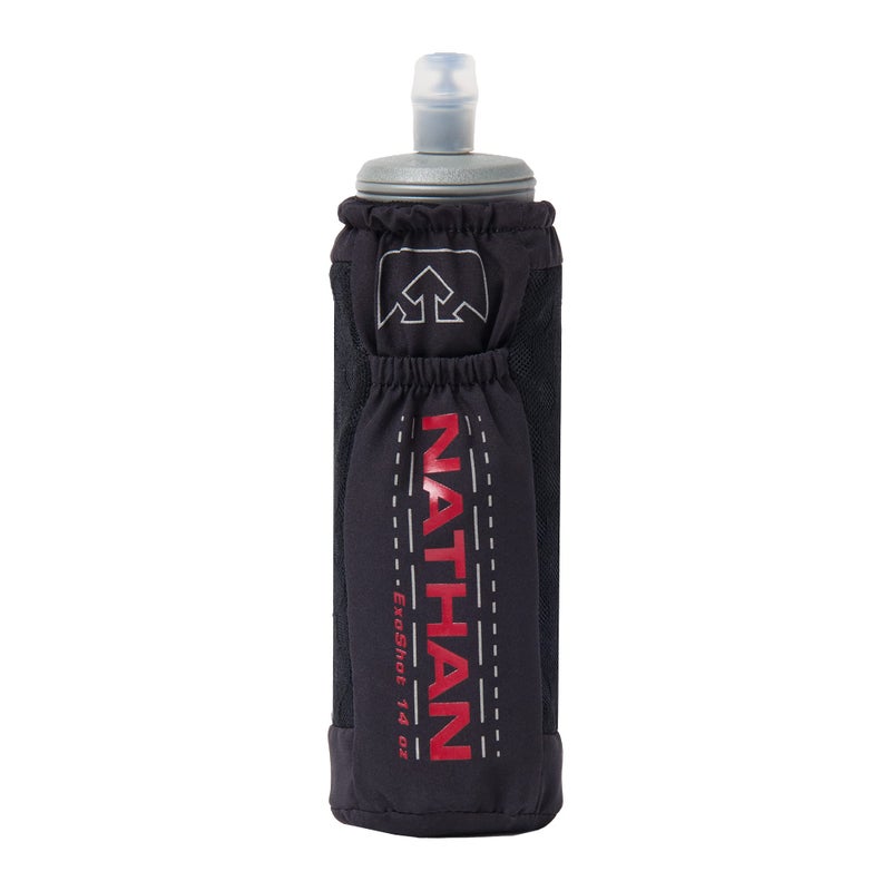 Nathan ExoDraw & ExoShot 2.0, Handheld Running Water Bottle for Marathons, Hiking, Ultra Running & Outdoor Activity - Image 1