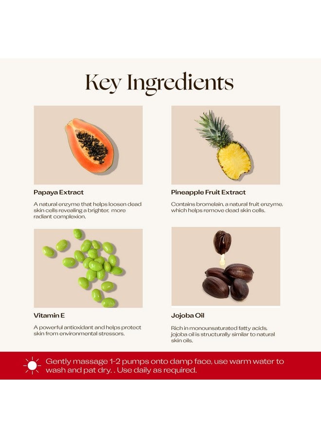 تريلوجي كريم التنظيف الإنزيمي النشط من تريولوجي، مقشر ومفتح، 6.76 أونصة سائلة - Image 4