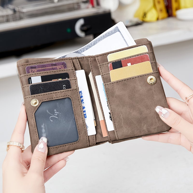 MIYIN Women's Vintage Mini Wallet with Wrist Strap - Image 5