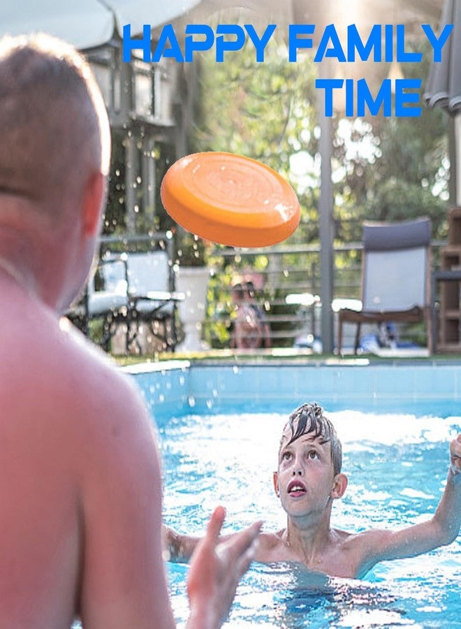 Anzmtosn 8 Inch Sport Flying Disc, Beach Sand Sport Ring Toys, Large Beach Flying Ring Toy Sets Kit for Pool Playground Toy Gift Set Bundle for Kids Boys Girls Outdoor Garden Backyard Pack- 8 Pack - Image 5