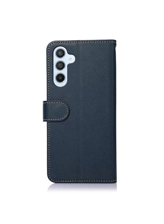 S-TOP Case For Samsung Galaxy A56 5G KHAZNEH Litchi Texture Leather RFID Phone Case - Image 4