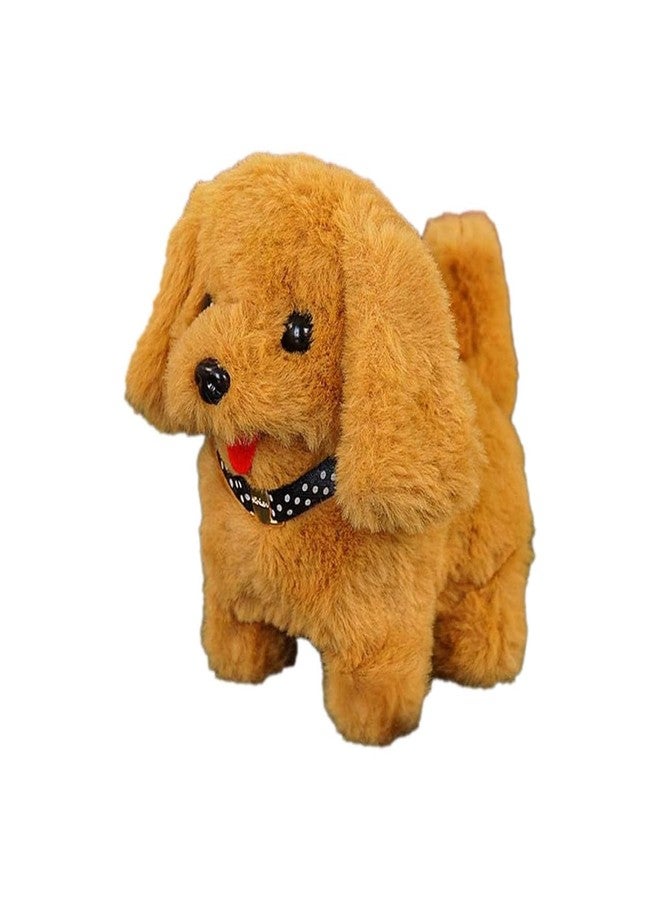 ELETO Cute Plush Puppy Toy for Kids | Walking, Barking & Jumping Dog with Tail Wagging | Soft Interactive Pet Toy for Babies & Toddlers - Image 1