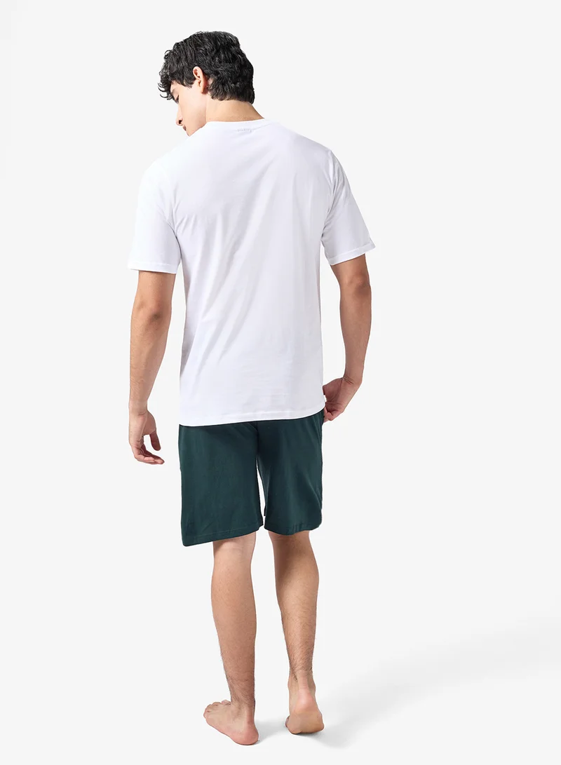 Seventy Five  Nightwear T-Shirt & Shorts Sets for Men | Best Price UAE