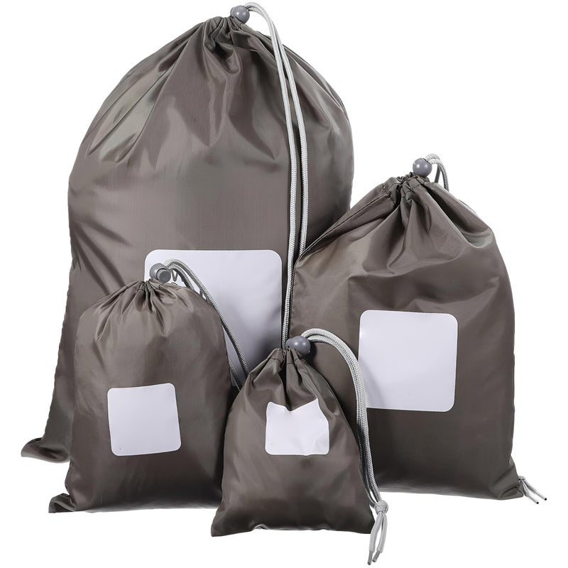 Storage Bag Set - 4 Pieces Versatile Storage Bags for Travel and Outdoor Activity, Durable Lightweight Bag for Organizing Camping and Hiking Gear, Color Random - Image 1