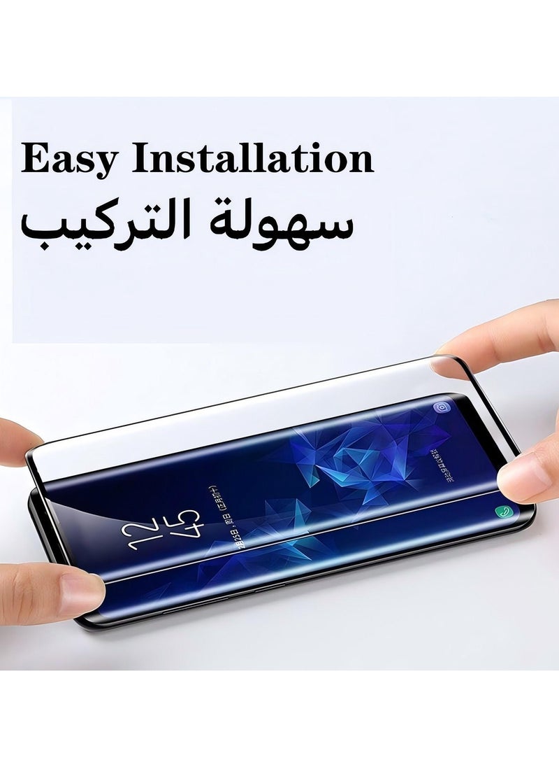 Youque - 2 Pieces Honor X9c 5G Tempered Glass Screen Protector, 3D Full Coverage, 9H Tempered Glass Film, HD Transparent, Anti-scratch and Bubble-free, Easy to Install - Image 1