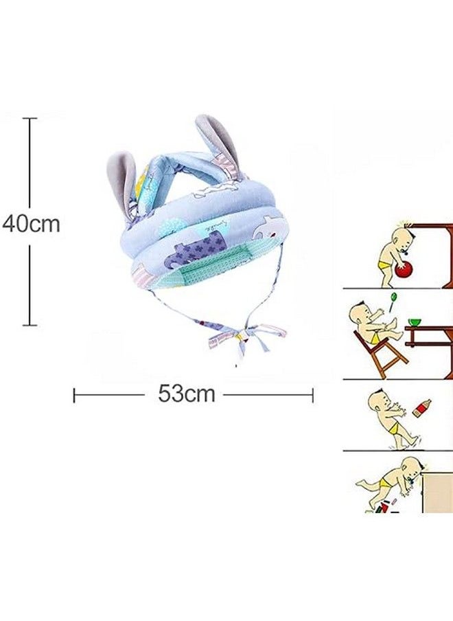 Snowie Soft - Baby Head Protector Adjustable Size Baby Learn To Walk Or Run Soft Safety Helmet Infant Antifall Anticollisionfor Baby Months~5 Years Old (Multicolour 3) - Image 1